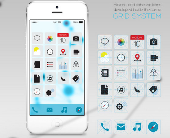 iOS-7 Redesign by Isis Marques