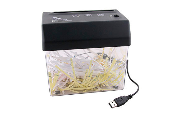 USB Mini Paper Shredder