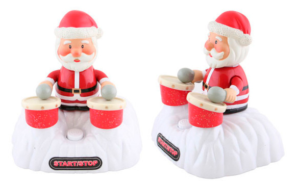 USB Drumming Santa Claus