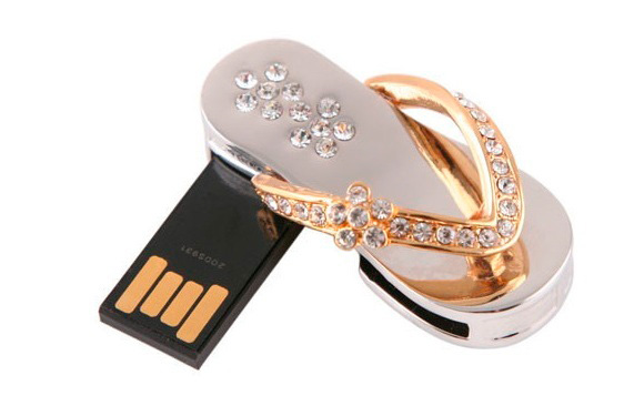 Jewel Slipper USB Drive